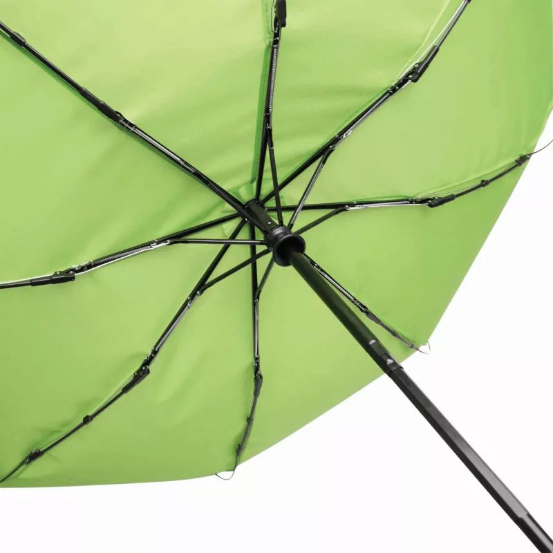Automatycznie otwierany i składany, wiatroodporny parasol kieszonkowy CALYPSO - jasnozielony (56-0101275)