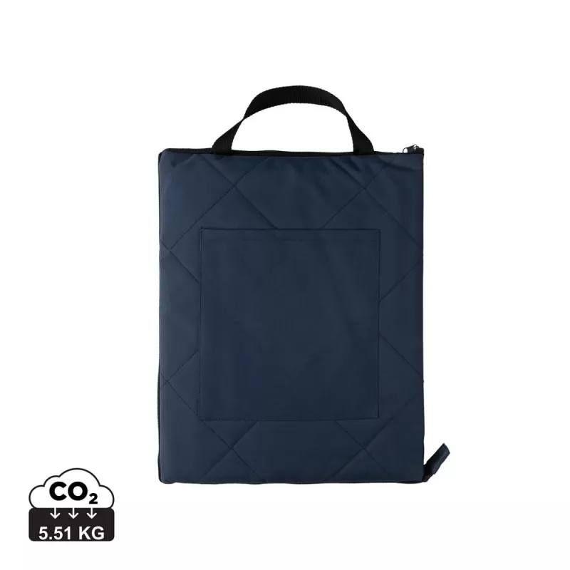 Koc piknikowy 130 x 145 cm Impact AWARE™ RPET - navy (P459.125)