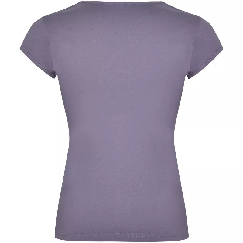 Belice koszulka damska z krótkim rękawem - Lawandowy (R6532-LAVENDER)