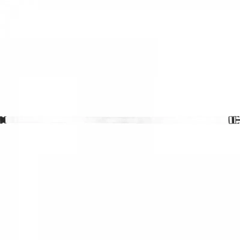 Pasek do bagażu BRADLEY - biały (9134406)