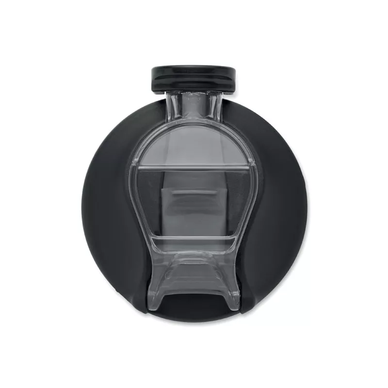 Butelka sportowa motywacyjna z RPET 700 ml ENKEL - Przezroczysty (MO2792-22)