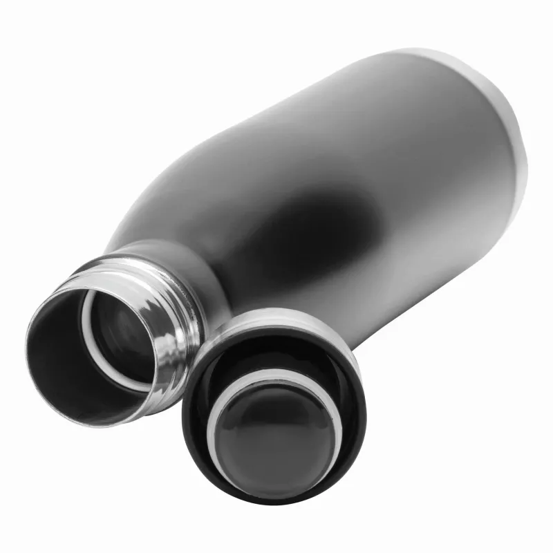 Butelka próżniowa o podwójnych ściankach - czarny (56-0304431)