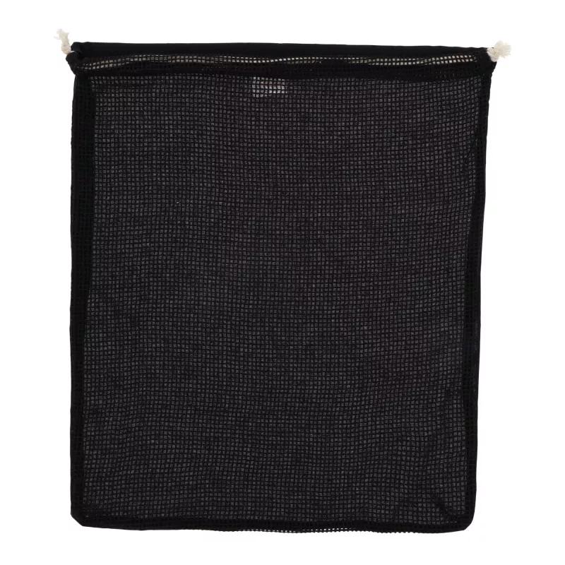 Bawełniana torba wielokrotnego użytku na żywność OEKO-TEX® 40x45cm - czarny (LT95211-N0002)