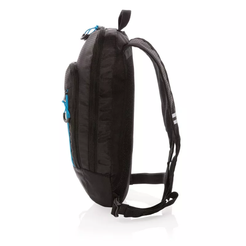 Mały plecak turystyczny Explorer 7l - czarny, niebieski (P760.161)