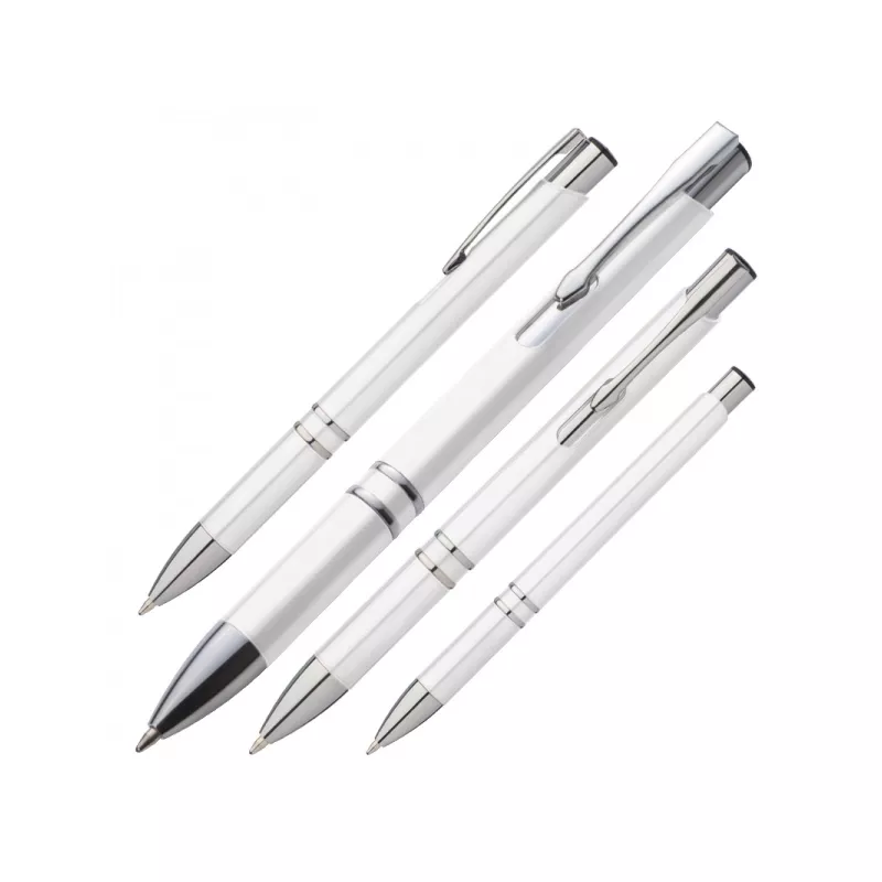 Długopis plastikowy BALTIMORE - biały (046106)