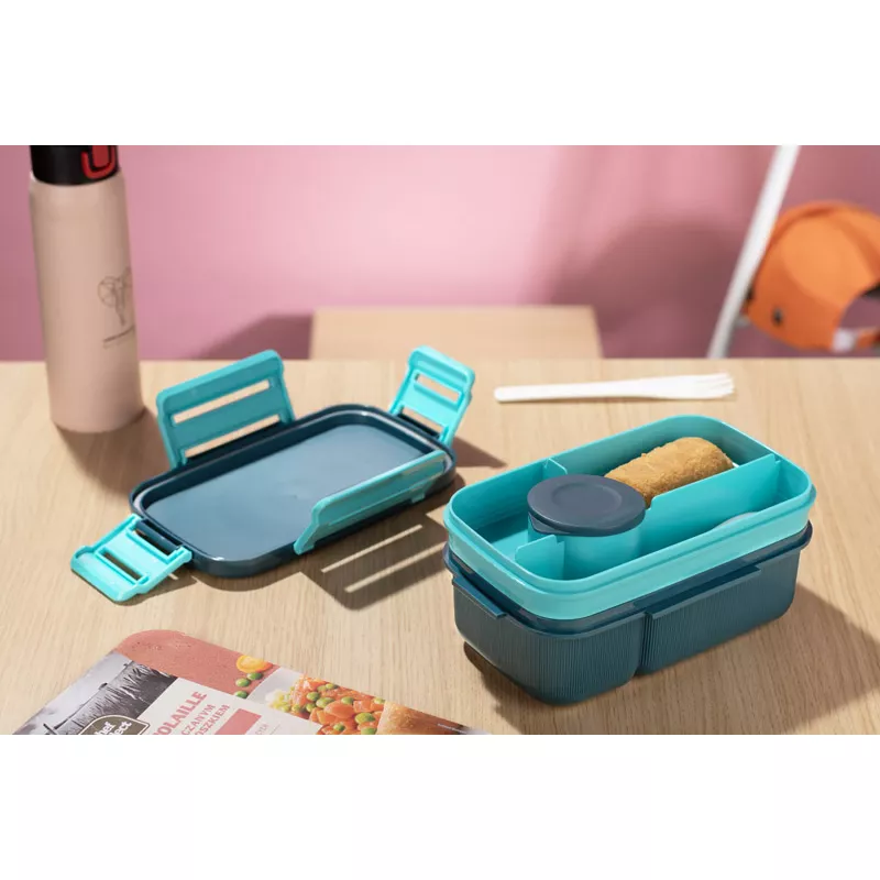 Pojemnik lunchbox BILO 1600 ml - turkusowy (16551-22)