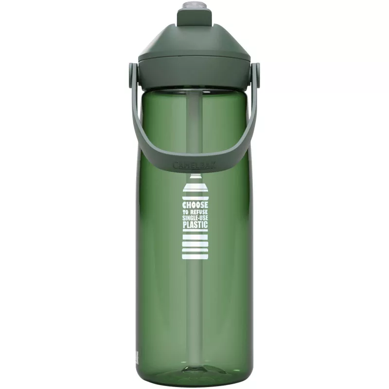 Camelbak® Thrive Flip 750 ml Tritan Renew butelka na wodę ze składaną słomką - Leśny zielony (10088664)