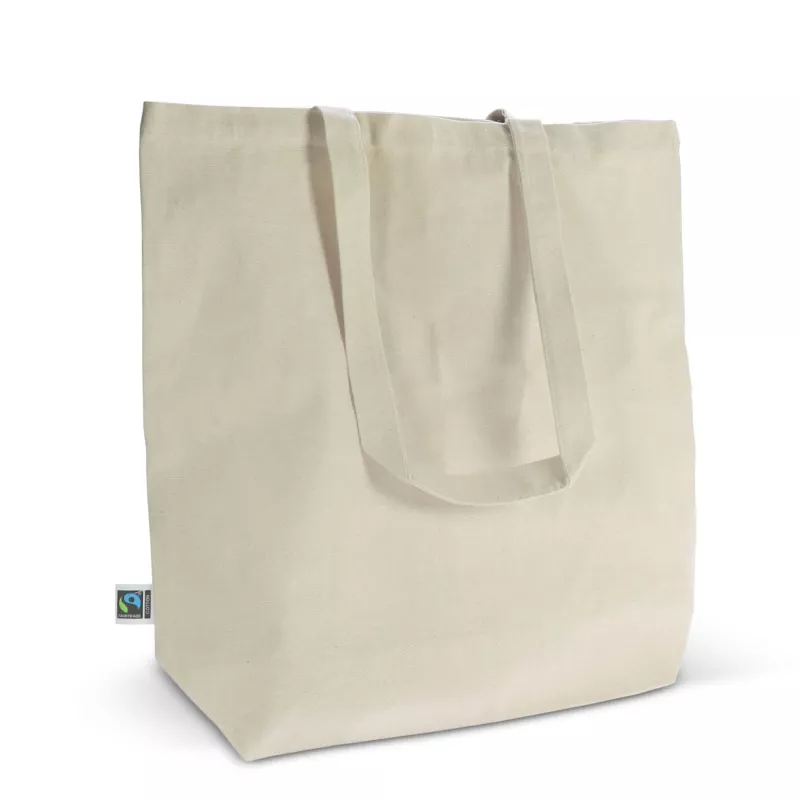 Torba Fairtrade 270g/m² 42x12x43 cm - ecru (LT95273-N0054)