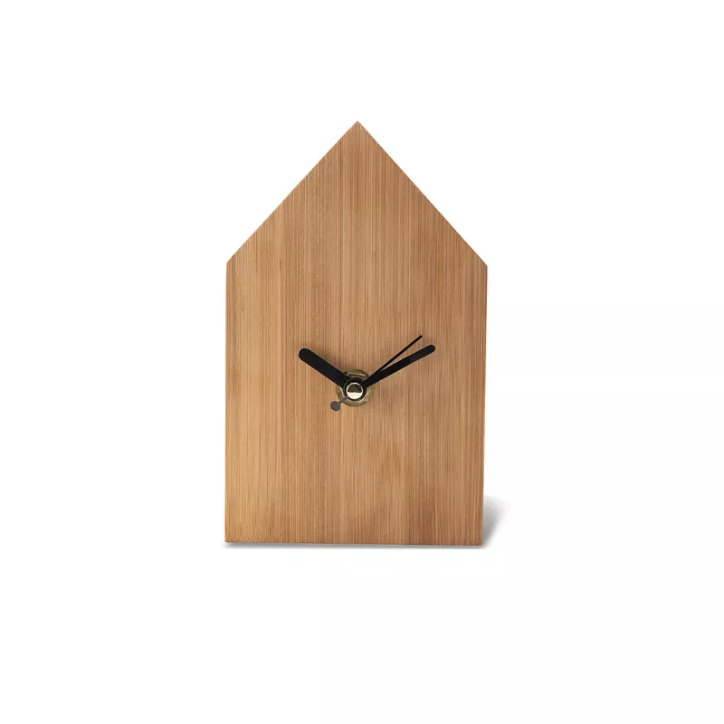 Zegar bambusowy La Casa - brązowy (R22117.10)