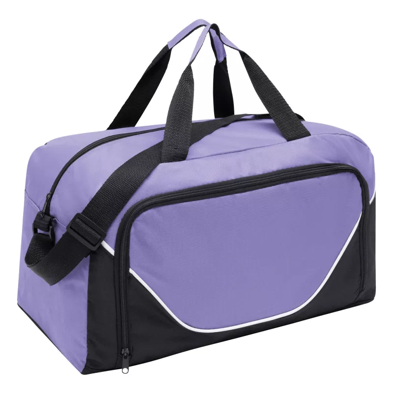Sportowa torba - czarny, fioletowy (56-0808535)