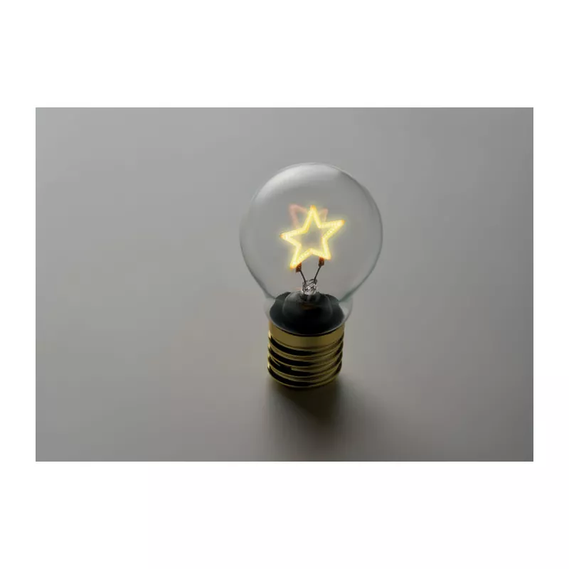 Żarówka dekoracyjna LED z żarnikiem LUMIGLOW - Zólty (CX1582-08)