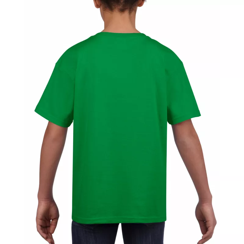 Koszulka bawełniana 150 g/m² Gildan SoftStyle™ - DZIECIĘCA - Irish Green (64000B-IRISH GREEN)