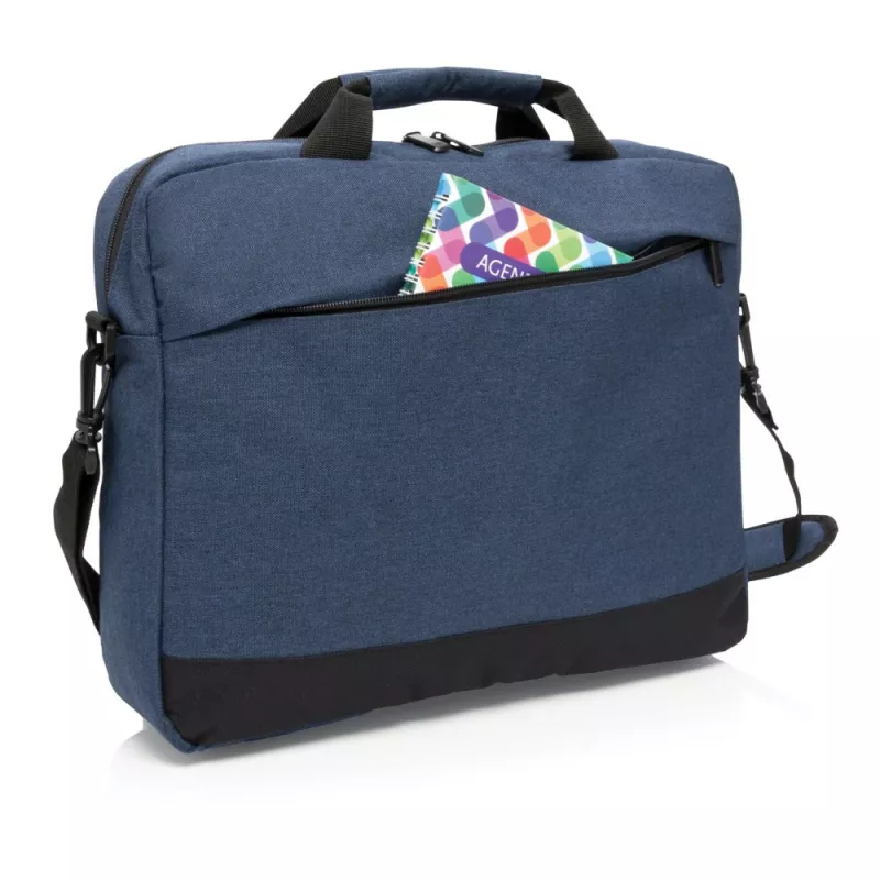 Torba na laptopa 15,6" - niebieski, czarny (P732.345)