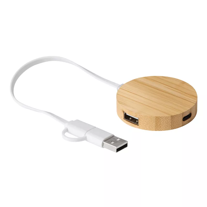 USB hub - brązowy (56-1107106)