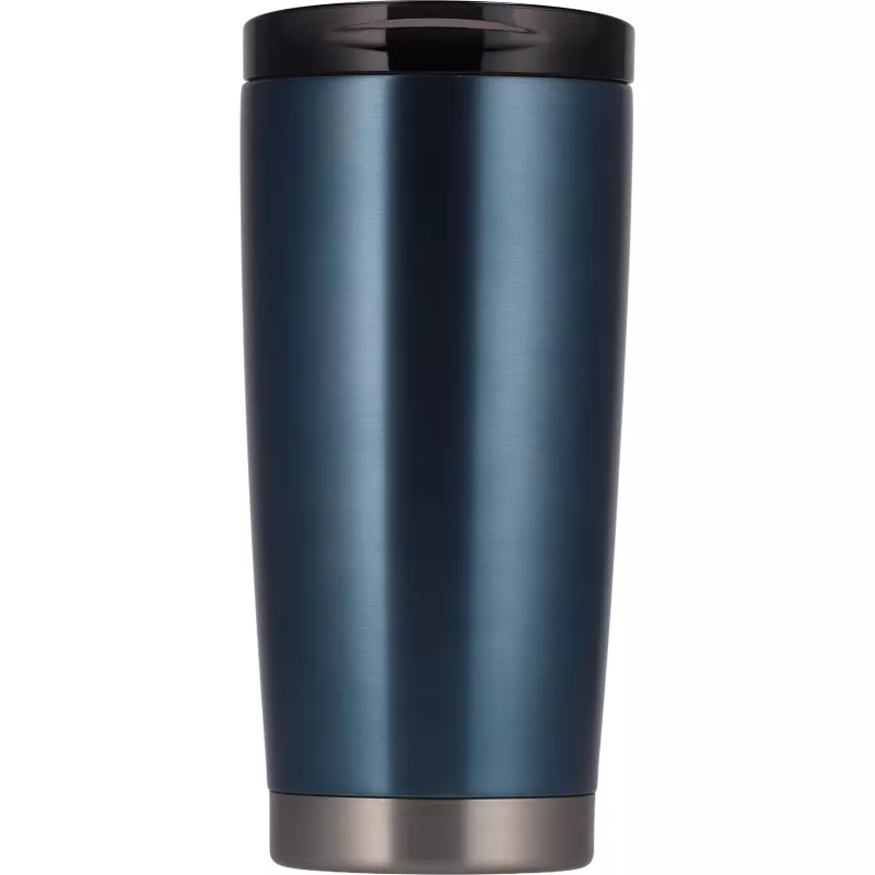 Kubek termiczny stalowy z recyklingu LA LOUVIERE MoLu 540 ml - granatowy (535044)