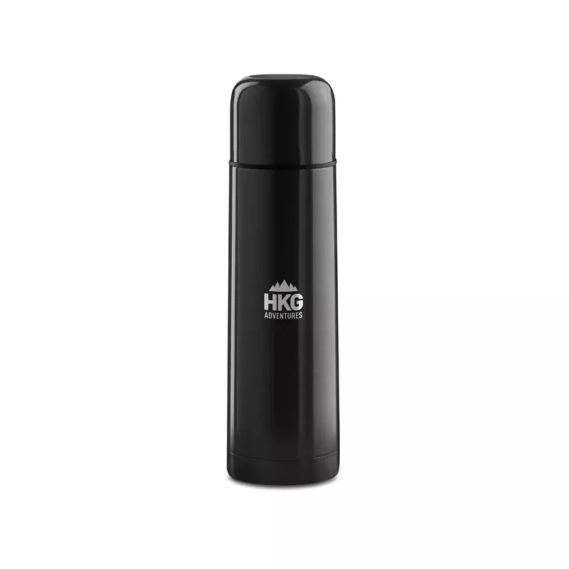 Termos stalowy dwuścienny 500 ml CHAN - Czarny (MO8314-03)