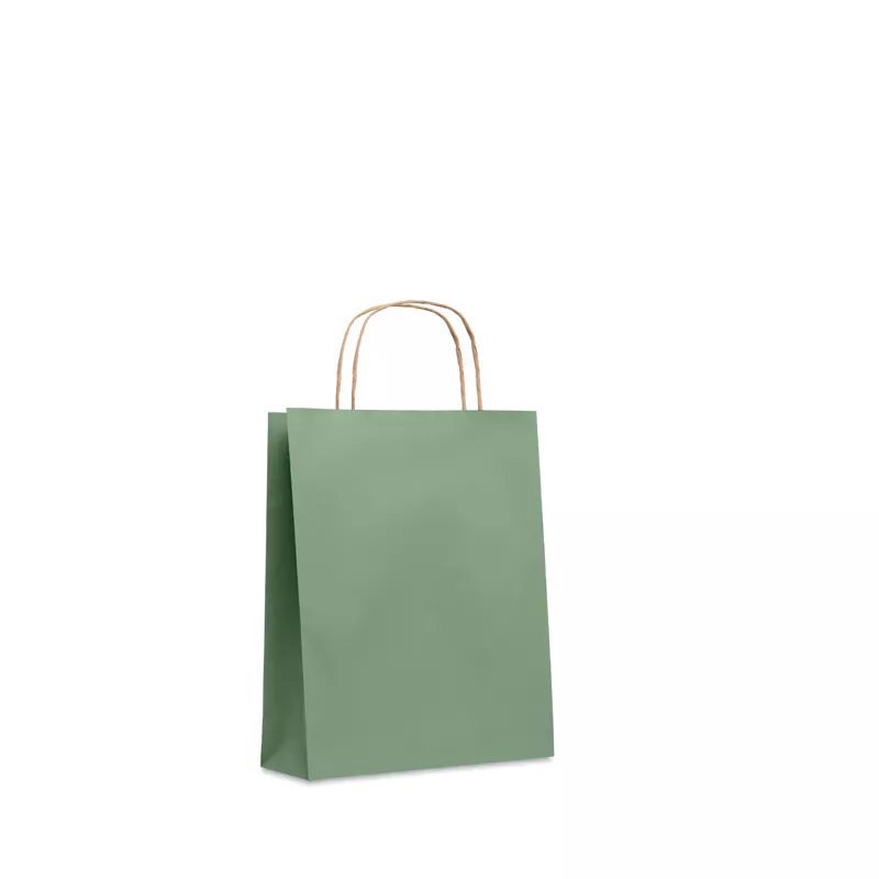 Torba prezentowa papierowa mała 90 g/m² PAPER TONE S - Zielony (MO6172-09)