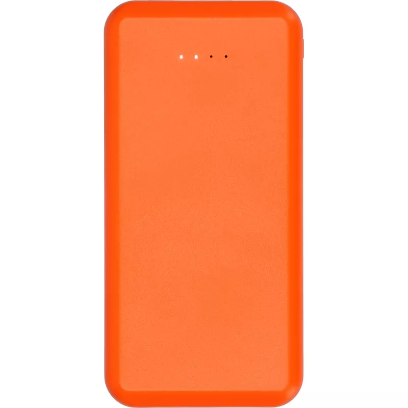 Power bank z ABS z recyklingu 10000 mAh PRESTON - pomarańczowy (3549410)