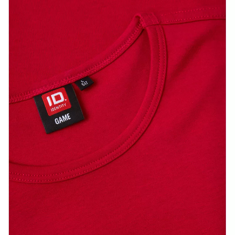 Koszulka bawełniana 210 g/m² ID Interlock T-shirt 0517 - Red (0517-RED)