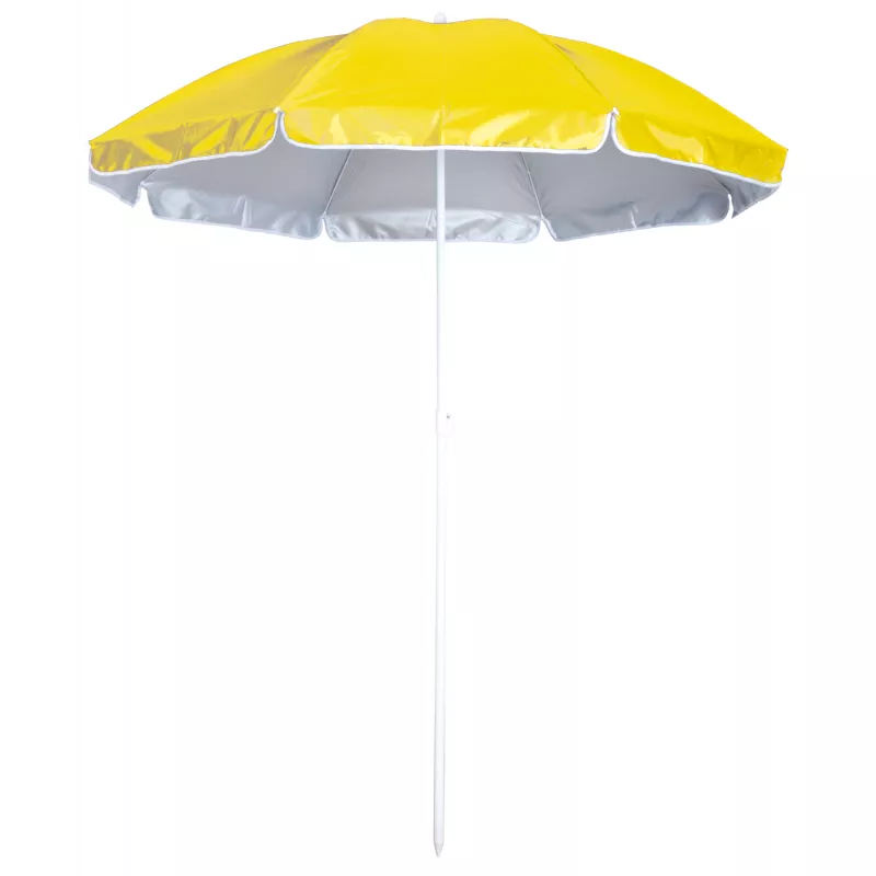 Parasol plażowy ø147 cm - żółty (V7675-08)