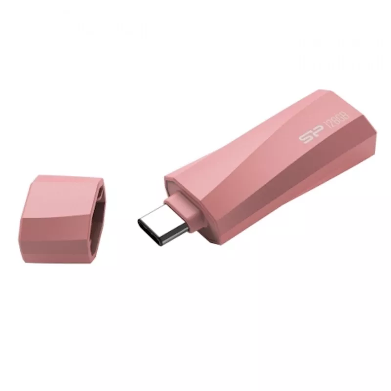 Pendrive Silicon Power Mobile C07 USB 3.2 Type-C - różowy (EG833211 64GB)