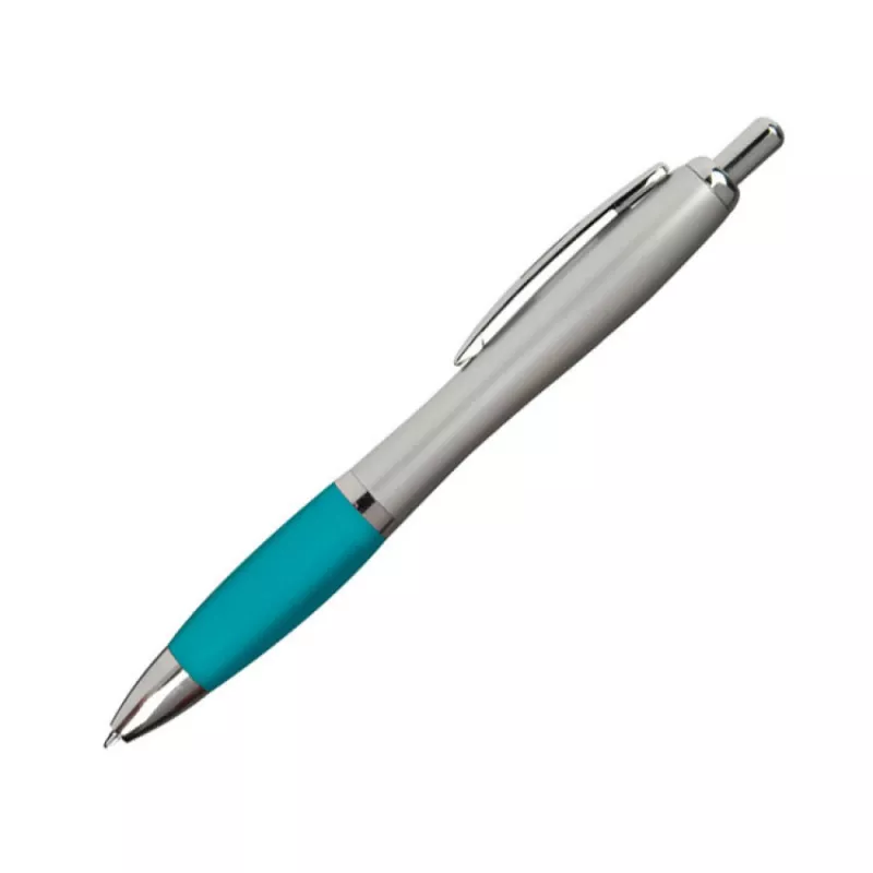 Długopis reklamowy plastikowy ST.PETERSBURG - turkusowy (1168114)
