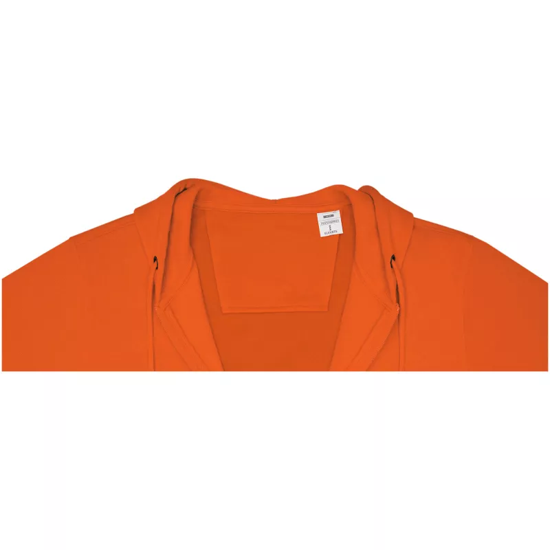 Męska bluza z kapturem Theron z zamkiem błyskawicznym - Pomarańczowy (38229-ORANGE)