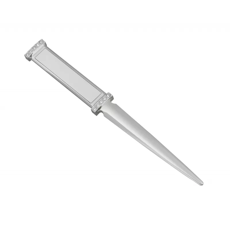 Nóż do otwierania listów BERGEN - srebrny (58-1101967)