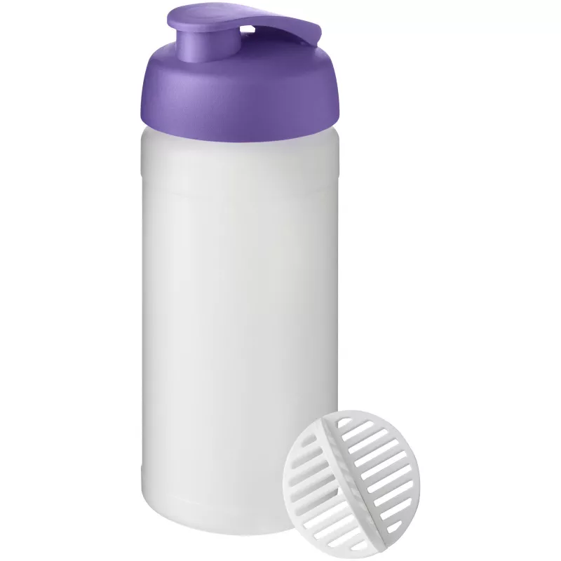 Shaker Baseline Plus o pojemności 500 ml - Fioletowy-Szroniony bezbarwny (21070237)