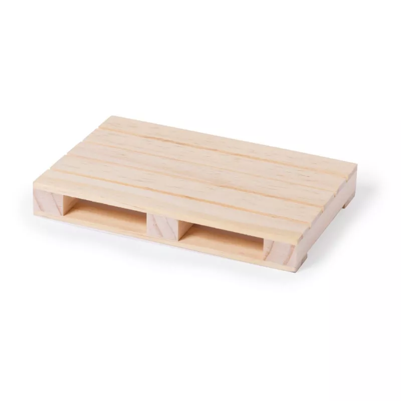 Drewniana podkładka pod kubek "paleta" - drewno (V8801-17)