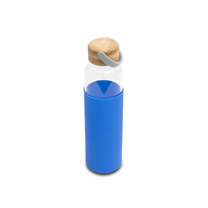 Szklana butelka Refresh 560 ml - niebieski (R08272.04)