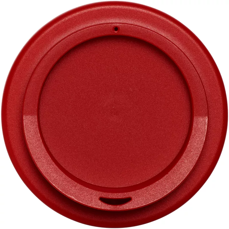 Kubek termiczny z serii Americano® o pojemności 350 ml z uchwytem - Czarny-Czerwony (21000203)