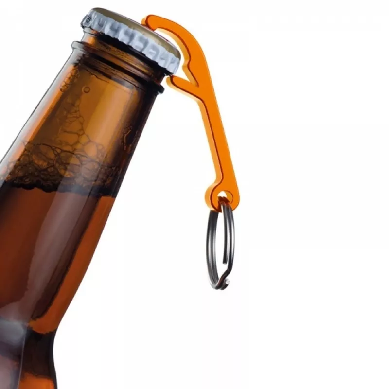 Brelok metalowy otwieracz do butelek WORCESTER - pomarańczowy (904210)