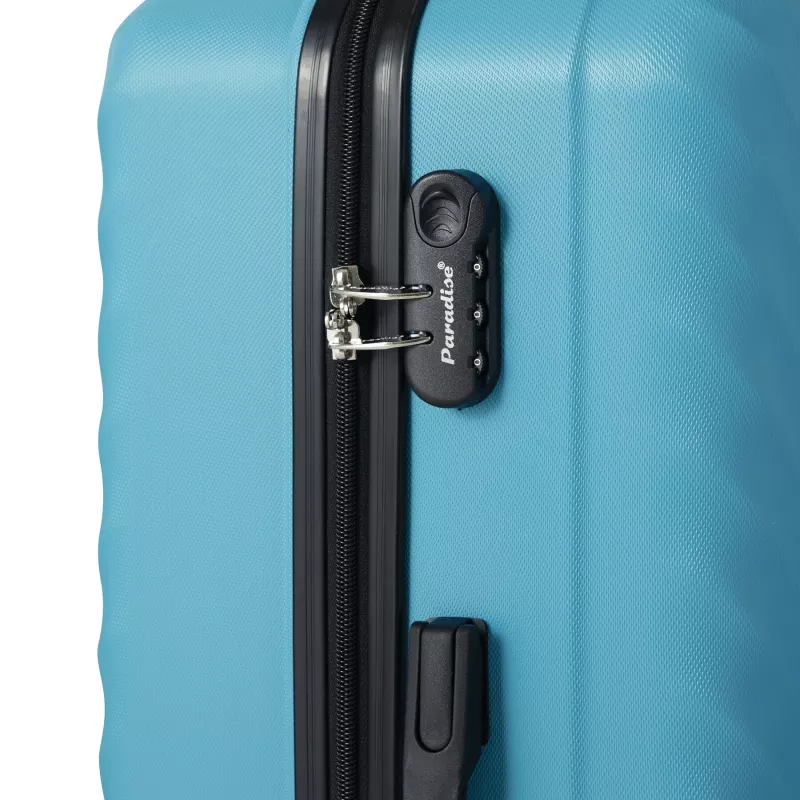 Zestaw walizek - turkusowy (56-2220005)