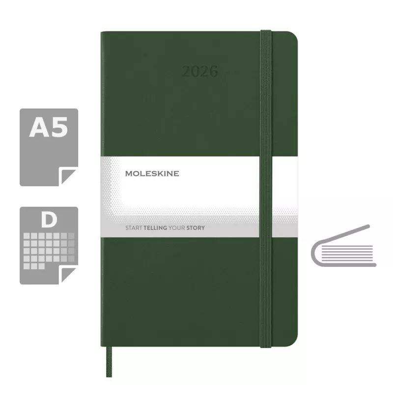 Kalendarz MOLESKINE - khaki (VM394-25/2027)