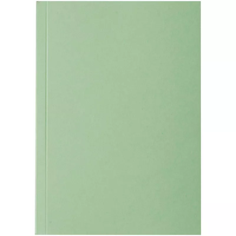 Notatnik A6 Novella Austen z miękkiej okładki z materiału z recyklingu, 100 kartek - Zielony (21026261)