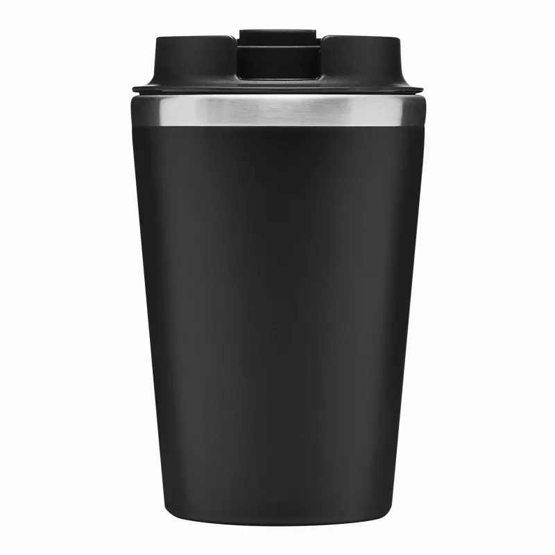 Kubek podróżny 350 ml TAKE & GO dwuścienny - czarny (56-0304640)