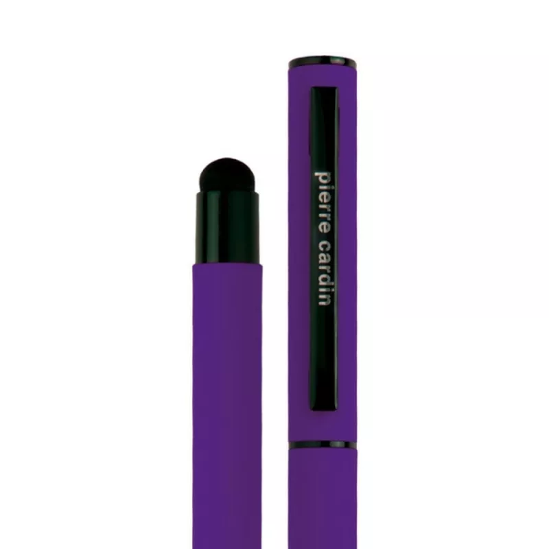 Pióro kulkowe touch pen soft touch CELEBRATION Pierre Cardin - fioletowy (B0300604IP312)