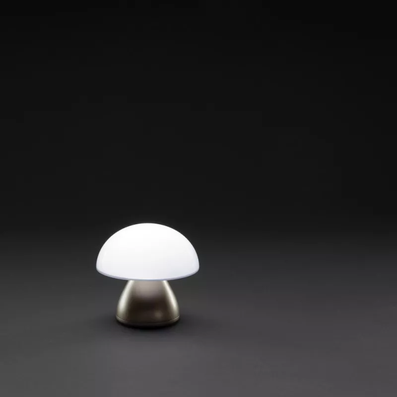 Lampka na biurko Luming, plastik z recyklingu - brązowy (P513.749)