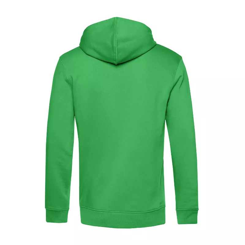 Bluza męska z kapturem B&C Organic Inspire Hooded - Apple Green (515) (WU33B-APPLE GREEN)