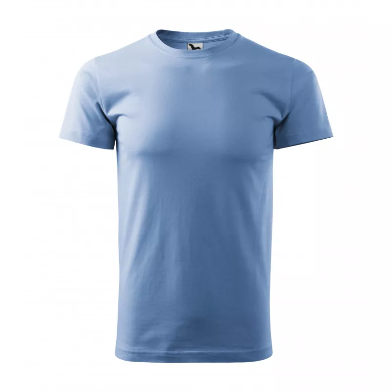 Koszulka bawełniana 160 g/m²  MALFINI BASIC 129 - Błękitny (ADLER129-BłęKITNY)