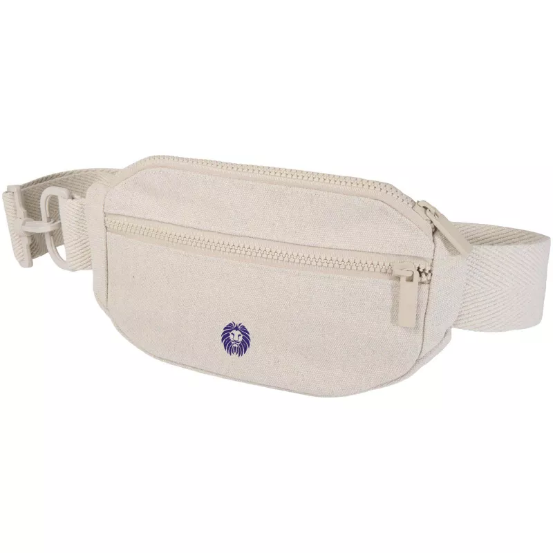 Crescent torba typu crossbody Aware™ z recyklingu o gramaturze 500 g/m² - Oatmeal (12074507)