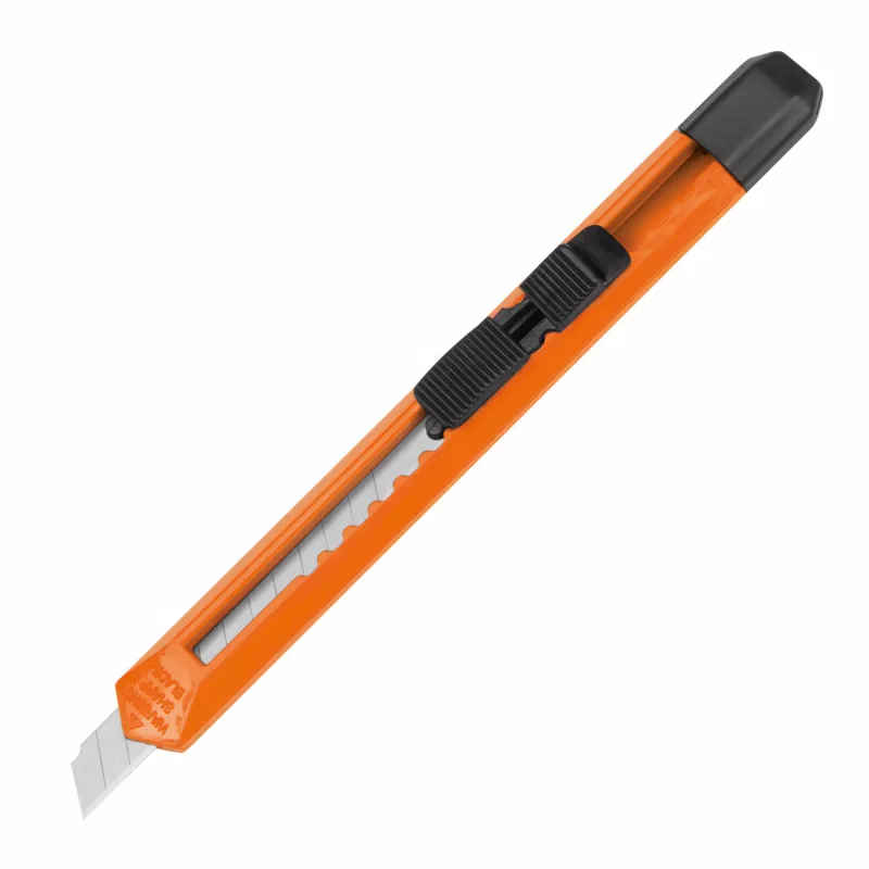 Nożyk do kartonu z odłamywanym ostrzem - pomarańczowy (8900310)
