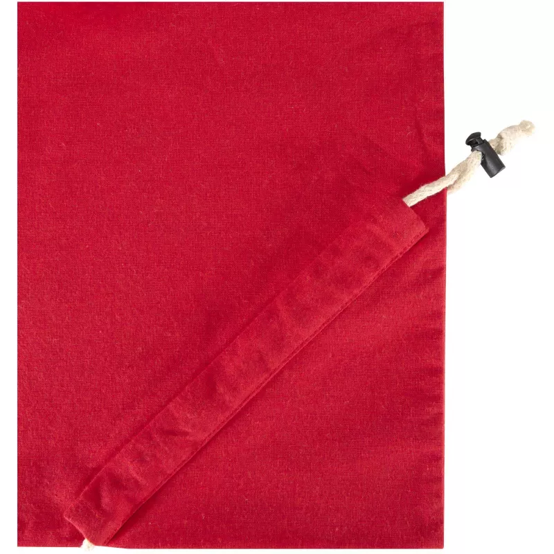 Madras Blend - torba na zakupy, wykonana z recyklingowanej baweły o gramaturze 140 g/m² posiadającej certyfikat GRS, składana - Czerwony (12080521)