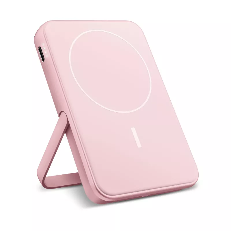2PBM5000| Fresh 'n Rebel Compatible with MagSafe MagSafe Powerbank Wireless 5000mAh - pasteloworóżowy (LT49413-N0079)
