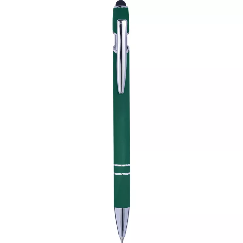 Długopis z touch pen-em - zielony (V1917-06)