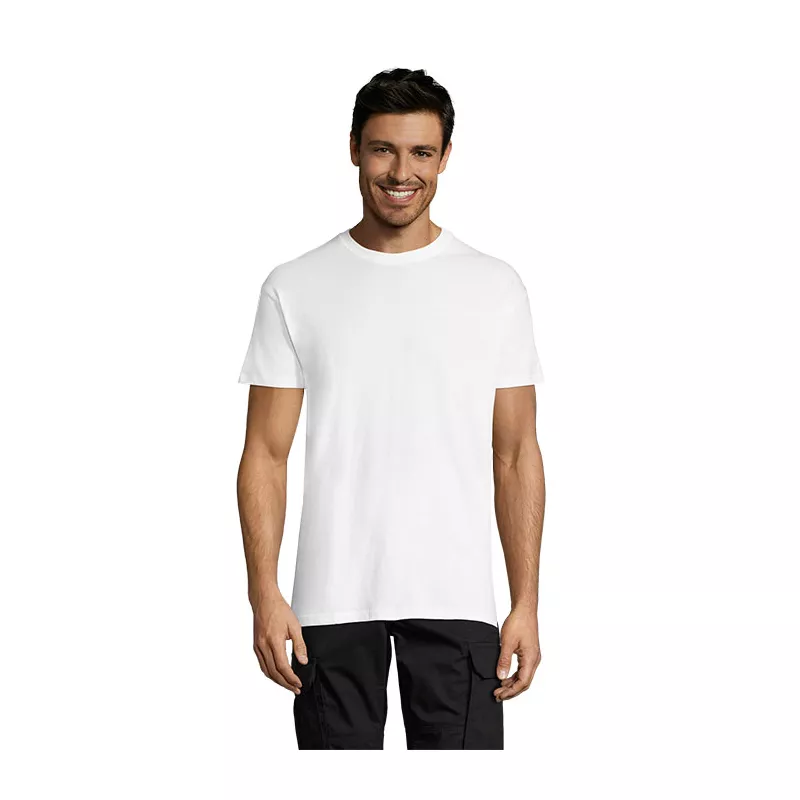 Koszulka unisex 150 g/m² Sol's TITAN - Biały 2 (S04728-WD)