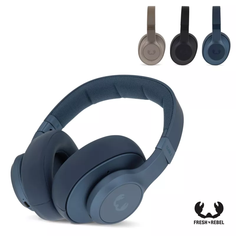 3HP4002 | Fresh 'n Rebel Clam 2 Bluetooth Over-ear Headphones - ciemnoszary (LT49725-N0060)