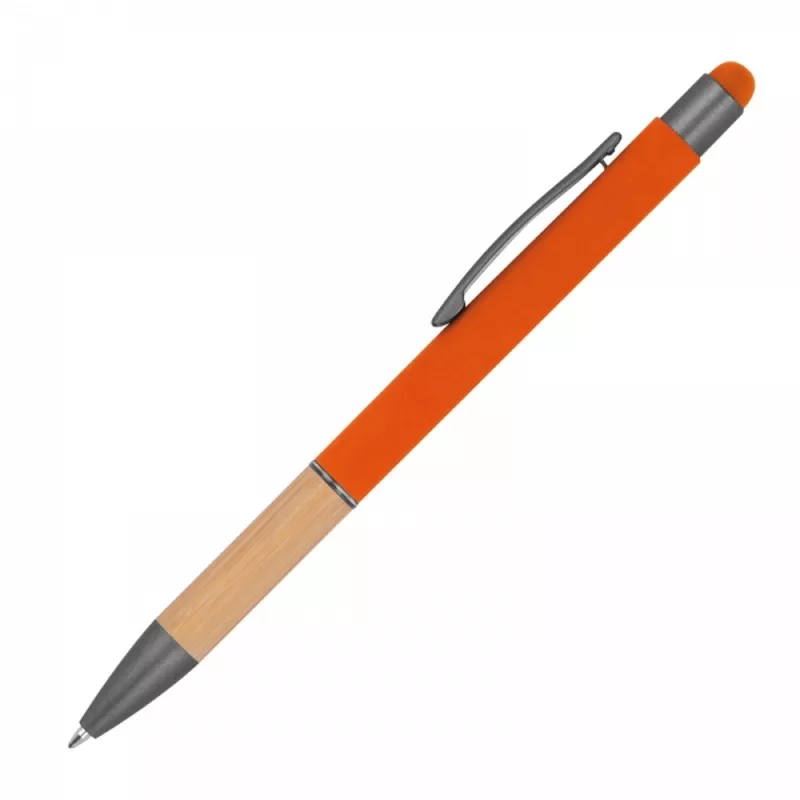 Długopis metalowy touch pen soft touch BRYGIDA - pomarańczowy (1358110)