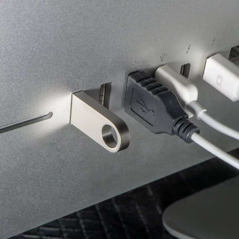 Pendrive metalowy 8GB 2.0 EDYTA - szary (2099107)